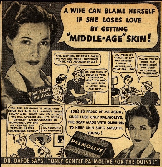 women's vintage ads